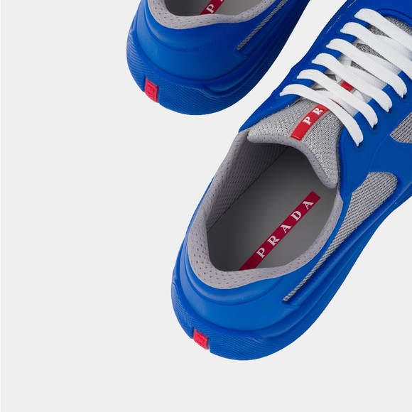 Prada America's Cup Soft Rubber And Bike Fabric Sneaker - Picture 6 of 6